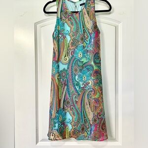 Bright Colorful Summer Shift Dress